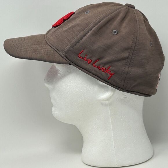 Maryland Terrapins Black Clover Hat Cap Flex Fitted XXL Beige Terps Live Lucky - Picture 8 of 12